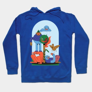 Ilustration Art Colorfull Hoodie